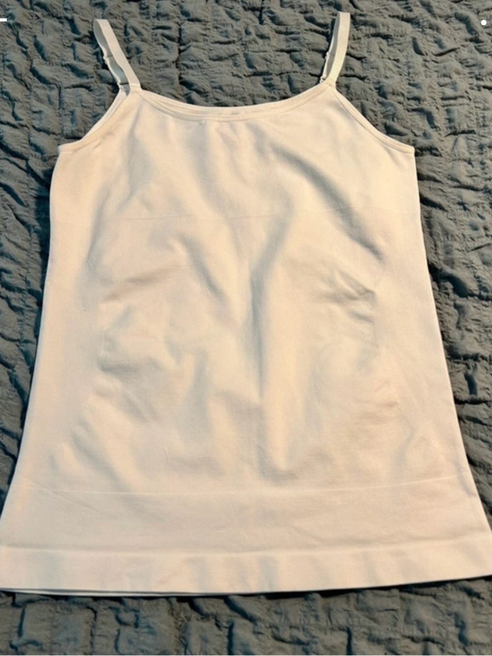 Women's White ShapewearTank Top